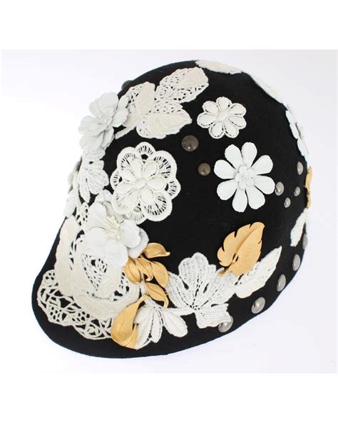 Dolce & Gabbana Chapeau Cloche à Fleurs 